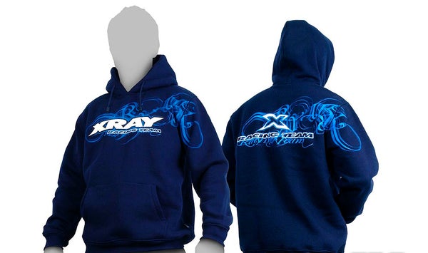Xray Sweater Hooded - Blue (Xxxl)