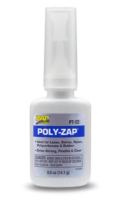 Zap Poly Zap Lexan & ABS - 14gr - Strong and Flexible