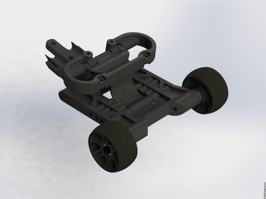 ARRMA RC AR320255 Wheelie Bar Set Nero