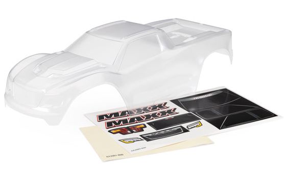 Traxxas Maxx Body (Long Wheelbase) - Clear