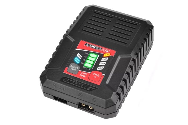 Team Corally Racer 50 - AC Charger - 2-4S Li-po - 50W - EURO Version