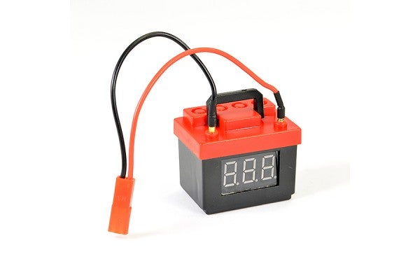 Fastrax Scale Lipo Battery Box Voltage Checker/Alarm 2S/3S
