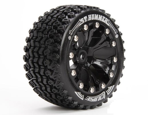 Louise Tire & Wheel ST-HUMMER 2.8" - 1:2-Offset - Black (2)