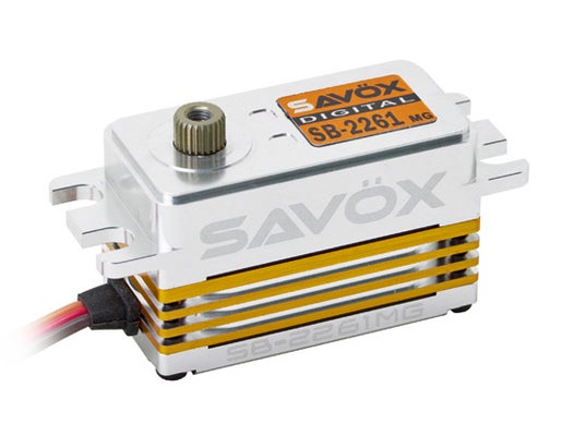 Sav&ouml;x SB-2261MG Servo 10Kg 0,076s Alu Brushless Metal Gear Low