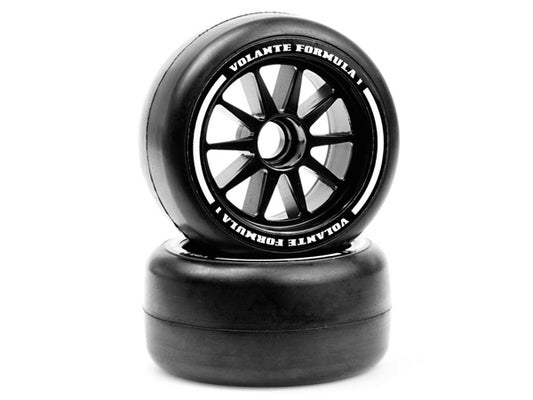 Volante F1 Front Rubber Slick Tires Medium Compound Preglued (2)