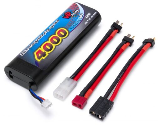 Vapex Li-Po Battery - 2S 7.4V 4000mAh 30C - Multi-connector