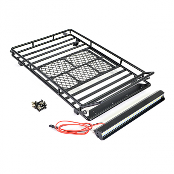 Fastrax Rooftop Luggage Rack with Led Light Bar