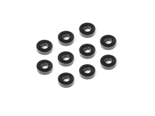 Xray Alu Shim 3x7x2.0mm Black (10)