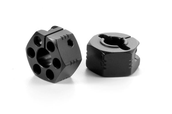 Xray XB4 Alu Wheel Hub 12MM Offset +2.25mm (2)